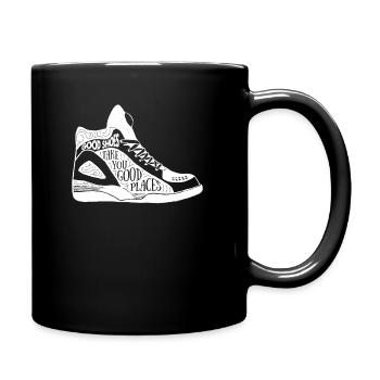 Chaussures Chaussures de basket-ball Bonnes chaussures Vous prennent bien - Mug uni - noir - Droite