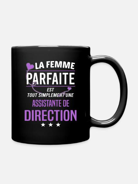 Assistante de direction - Mug uni - noir
