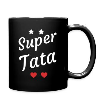 Super Tata cadeau - Mug uni - noir - Droite