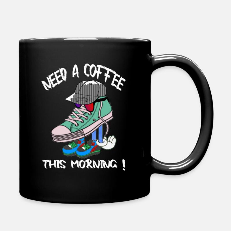 Comic Cartoon Design - Mug uni - noir