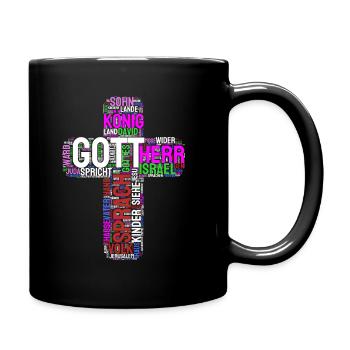 The Bible - Full Colour Mug - black - Right