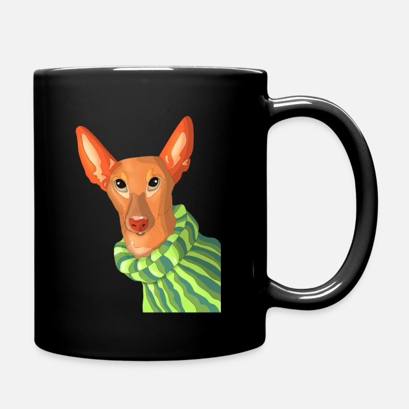 podenco - Full Colour Mug - black