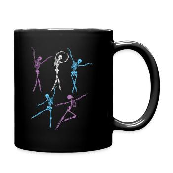 Soirée dansante - Mug uni - noir - Droite