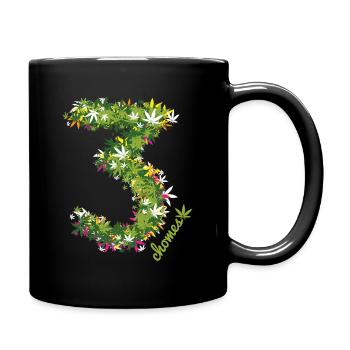 Trichomes, l'essence du Cannabis - Mug uni - noir - Droite