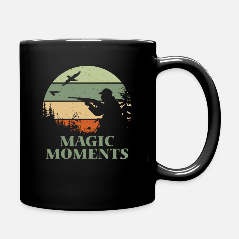 Hunting Magic Moments - Tasse einfarbig - Schwarz