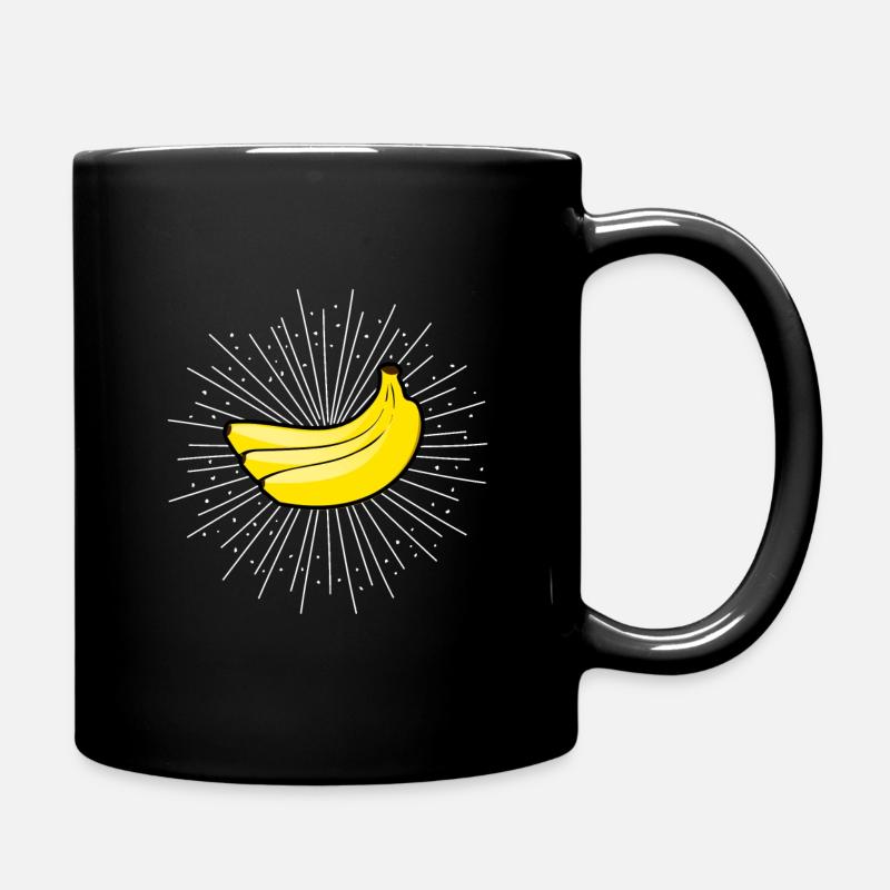 banane - Mug uni - noir