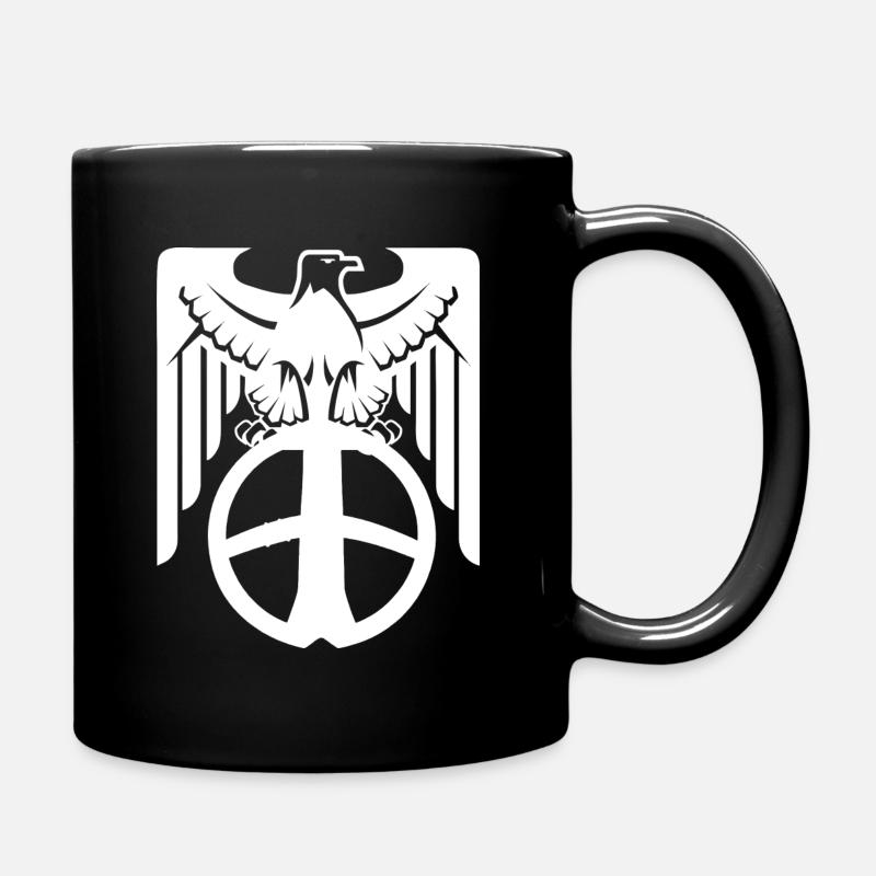 Sondler streetwear eagle with spool - Full Colour Mug - black