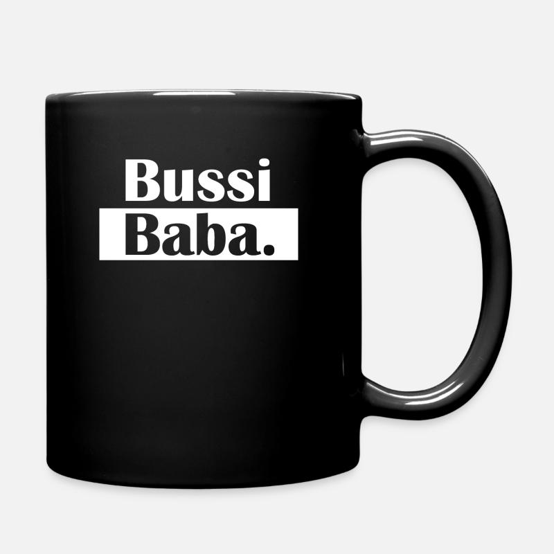 Bussi Baba Geschenk Idee Wien Oesterreich - Tasse einfarbig - Schwarz