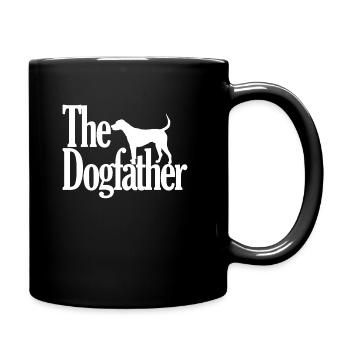 The Dogfather Dog Godfather Godfather Gift Idea - Full Colour Mug - black - Right