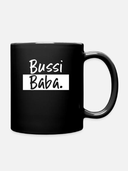 Bussi Baba Tschuess Geschenk Idee Wien Oesterreich - Tasse einfarbig - Schwarz