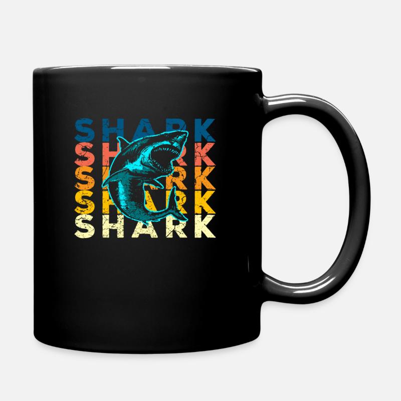 Requin requin - Mug uni - noir