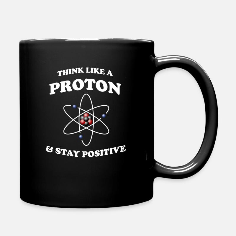 Proton Stay Positive - Mug uni - noir