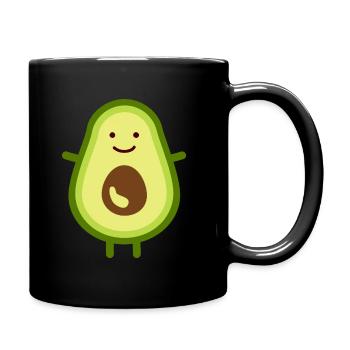 avocat - Mug uni - noir - Droite
