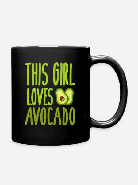 avocat - Mug uni - noir
