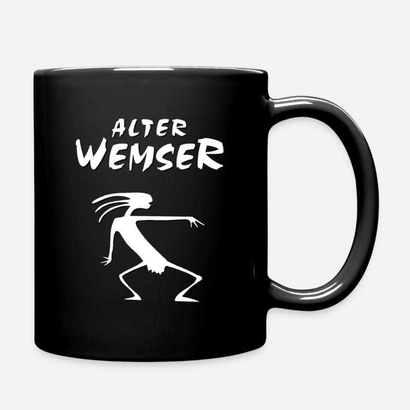 Vieux Wemser - Mug uni - noir