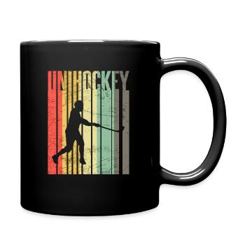 Floorball - Mug uni - noir - Droite