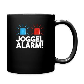 Joggel Alarm Saarland Saarbrücken Saarländer - Tasse einfarbig - Schwarz - Rechts