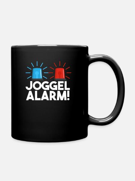Joggel Alarm Saarland Saarbrücken Saarländer - Tasse einfarbig - Schwarz