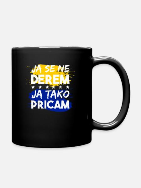 Oui Se Ne Derem Bosnie Bosna Hrvatska Srbija Jugo - Mug uni - noir