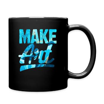 Art Art Teacher Artist Painting Art Gift - Full Colour Mug - black - Right