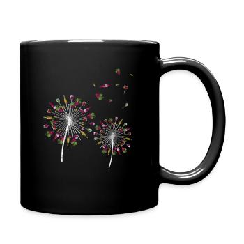 Vin - Mug uni - noir - Droite