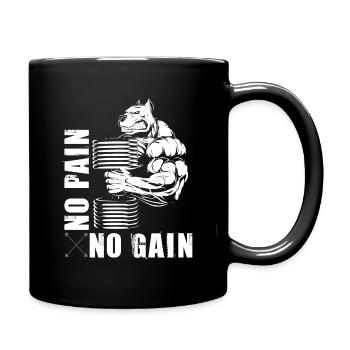 Bodybuilding PUMP Beast - Mug uni - noir - Droite