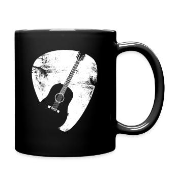 Guitar Plectrum - Guitar Plectrum Rock Metal - Full Colour Mug - black - Right