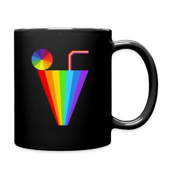 Cocktail - Tasse einfarbig - Schwarz - Rechts