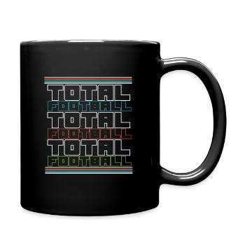 Soccer Total Soccer Total Soccer - Full Colour Mug - black - Right