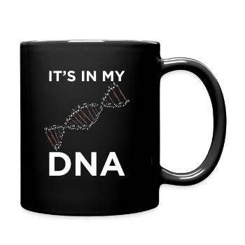 It's in my DNA - Bassoon Musician Choir Songs - Full Colour Mug - black - Right