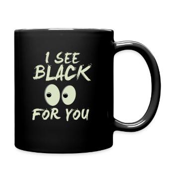 Lustiger Denglisch Spruch Denglisch Sprüche - Tasse einfarbig - Schwarz - Rechts