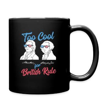 Trop cool pour british rule gift - Mug uni - noir - Droite