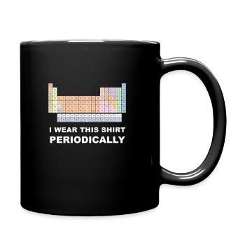 Periods of Chemistry Physics Shirt Gift - Full Colour Mug - black - Right