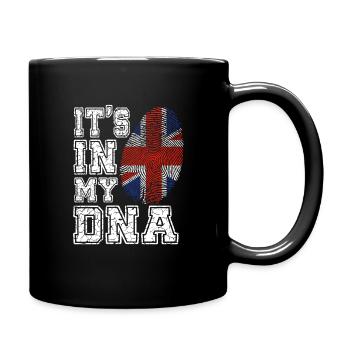 Maillot DNA England Gift Nation Union Jack - Mug uni - noir - Droite