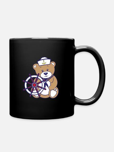 Nounours en marin - Mug uni - noir