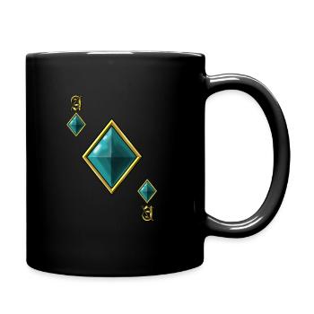Check Ace Poker Card Costume d'Halloween Drôle - Mug uni - noir - Droite