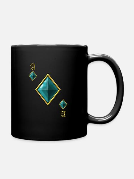 Check Ace Poker Card Costume d'Halloween Drôle - Mug uni - noir