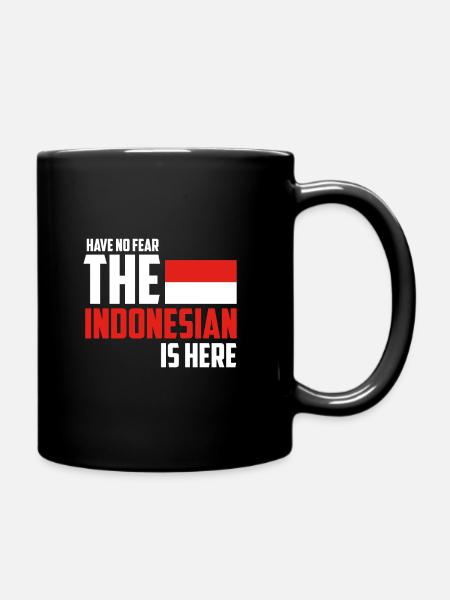 Indonésie - Mug uni - noir