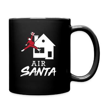 Père Noël - Mug uni - noir - Droite