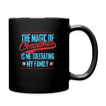 Noël - Mug uni - noir - Droite