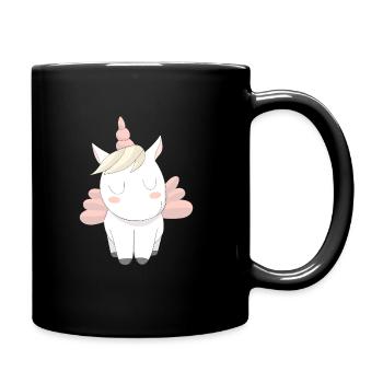 UNICORN - Full Colour Mug - black - Right