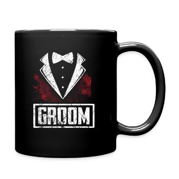 groom - Full Colour Mug - black - Right