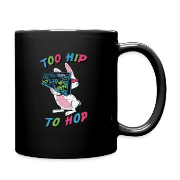 Too Hip To Hop Panier de Pâques Stuffers Toddlers - Mug uni - noir - Droite