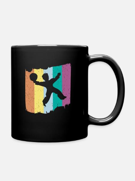 handball - Full Colour Mug - black