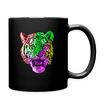 Droits des animaux tigres - Mug uni - noir - Droite