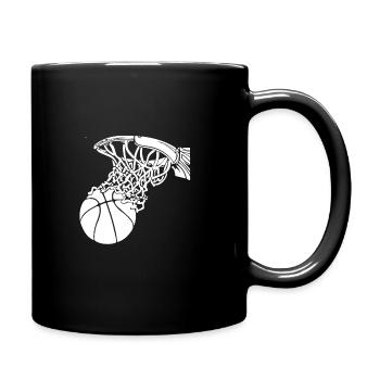 basketball - Full Colour Mug - black - Right