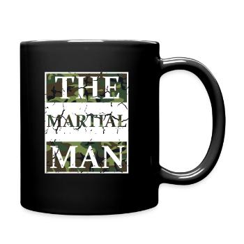 The Martial Man - Kampfsport Martial Arts - Tasse einfarbig - Schwarz - Rechts