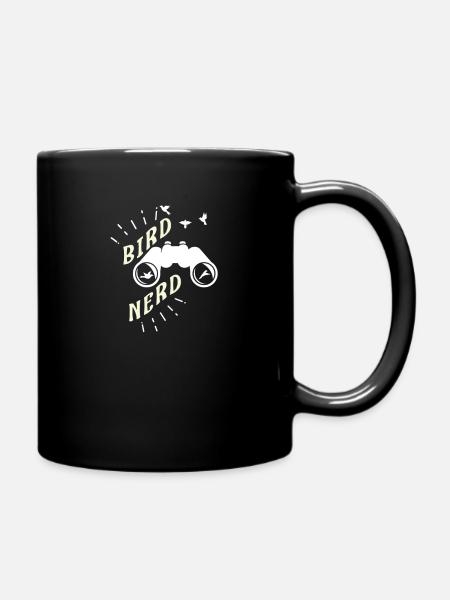 Ornithologie ornithologie oiseau regarder cadeau - Mug uni - noir