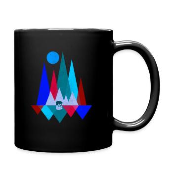 Brown Bear Polar Bear Black Bear Mountains Mountains Gift - Full Colour Mug - black - Right