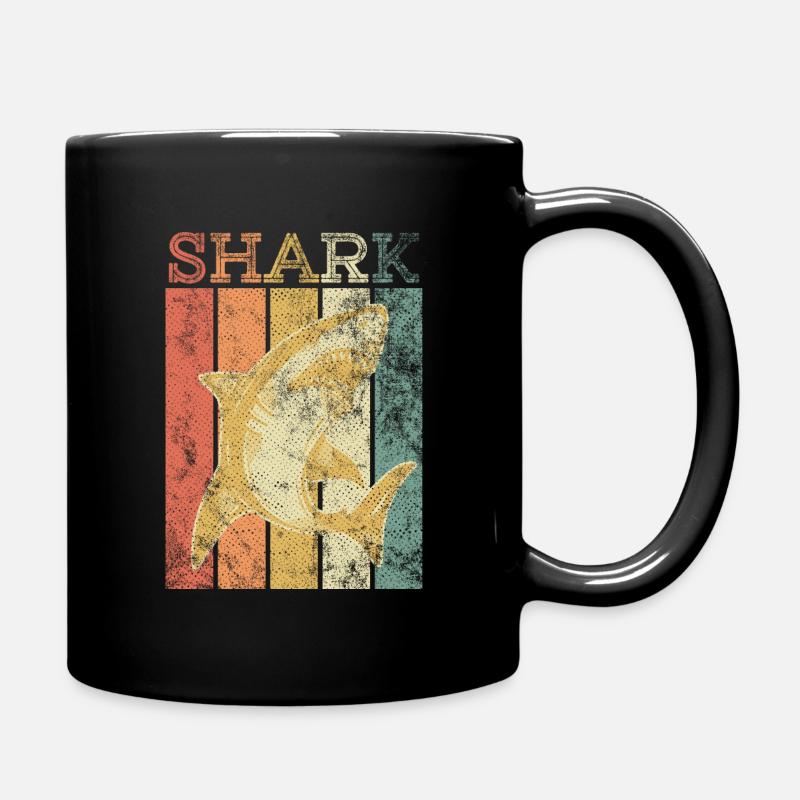 hai - Tasse einfarbig - Schwarz